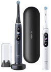 Oral-B iO - 8n - Elektrische Tandenborstels Wit En Zwart, Duopack