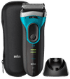 Braun Series 3 ProSkin 3080s Zwart/Blauw