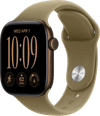 Apple Watch Series 12 Cellular 42mm Dark Bronze Sport Band M/L