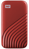 WD My Passport 2TB SSD Red