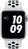 Apple Watch Nike SE 40mm Silver Aluminum White Sport Band