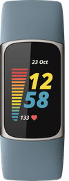 Fitbit Charge 5 Argent/Bleu