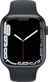 Apple Watch Series 7 45mm Black Aluminum Midnight Sport Band