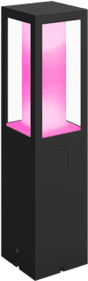 Philips Hue Impress White and Color  buitenlamp op sokkel basisset