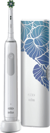 Oral-B Pro 3 3500 Cross Action Blanc avec Étui Bleu