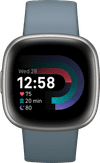 Fitbit Versa 4 Zilver/Blauw