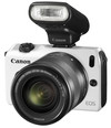 Canon EOS M wit + 18-55mm + flitser