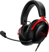 HyperX Cloud III Casque Gamer Filaire - Noir/Rouge (PC, PS5, Xbox Series X/S)
