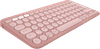Logitech Pebble Keyboard 2 - K380s Rose Azerty