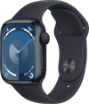 Apple Watch Series 9 41 mm Minuit Aluminium Bracelet Sport S/M