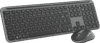 Logitech MK950 Signature Slim Draadloze Toetsenbord en Muis Combo Azerty Zwart