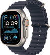Apple Watch Ultra 2 4G 49mm Zilver Ocean Band Blauw