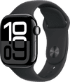 Apple Watch Series 10 4G 42 mm Noir Bracelet Sport S/M