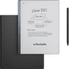 reMarkable 2 met Leren Book Case Leer Zwart