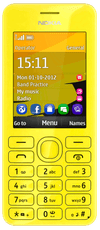 Nokia 206 Geel