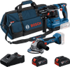 Bosch Professional GBH 18V-22 + GWS 18V-8 Combiset