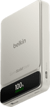 Belkin Batterie Externe 10 000 mAh avec Charge Rapide 45 Watts Beige
