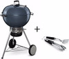 Weber Master Touch 57 cm GBS Slate Blauw Compleet