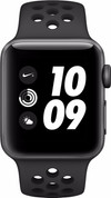 Apple Watch Series 3 Nike+ 42 mm Gris sidéral Aluminium/Bracelet Sport Noir
