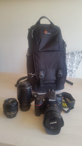 Lowepro Fastpack BP 150 AW II Noir (Image 2 sur 2)