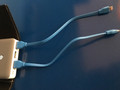 Trust Urban Câble Lightning Plat 20 cm Bleu (Image 2 sur 2)