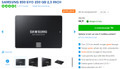 Samsung 850 EVO 250 Go 2,5 pouces (Image 2 sur 14)
