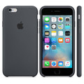 Apple iPhone 6/6s Coque Silicone Gris anthracite (Image 1 sur 6)