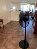BlueBuilt SV1810 Pedestal Fan Black (Image 1 of 1)