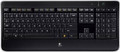 Logitech K800 Illuminated Wireless Keyboard AZERTY (Image 3 of 4)
