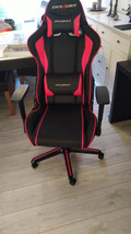 DX Racer FORMULA Gaming Chair Zwart/Blauw (Afbeelding 3 van 7)