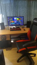 Nitro Concepts C100 Gaming Chair Black/Red (Image 1 of 1)
