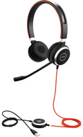 Jabra Evolve 40 UC Stereo Bedrade Office Headset (Afbeelding 1 van 2)