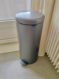 Brabantia NewIcon Pedal Trash Can 30L Confident Gray (Image 1 of 1)