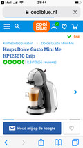 Krups Dolce Gusto Mini Me KP123B10 Grijs (Afbeelding 3 van 12)