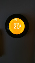 Google Nest Thermostat Black (Image 3 of 8)