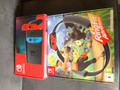 Nintendo Switch Rood&#x2F;Blauw + Mario Kart 8 Deluxe + BlueBuilt Beschermhoes (Afbeelding 1 van 5)