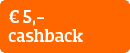 5 € de cashback