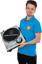 Platines vinyles avec haut-parleurs intégrés