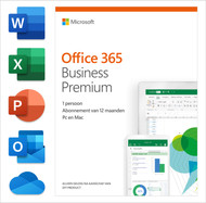 Microsoft Office 365 Business Premium Abonnement NL de 1 an