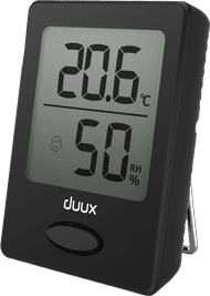 Duux Sense Hygrometer and Thermometer Black