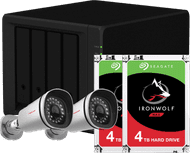Surveillance pakket voor buiten - Synology DS918+ met 8TB