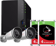 Surveillance pakket voor buiten - Synology DS218+ met 8TB