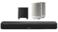 Denon Home Soundbar 550 + Denon Home Subwoofer + Denon Home 200 Silver (2x)