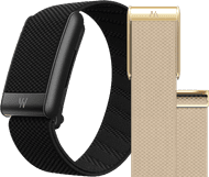 WHOOP 5.0 Peak Noir Abonnement 1 An + WHOOP 5.0 Superknit Luxe Bracelet Beige