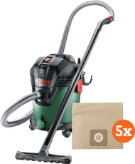 Bosch AdvancedVac 20 + Bosch Filterzakken voor AdvancedVac 20 (5x)