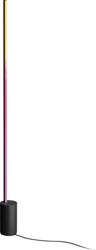 Philips Hue Gradient Signe vloerlamp - wit en gekleurd licht - zwart