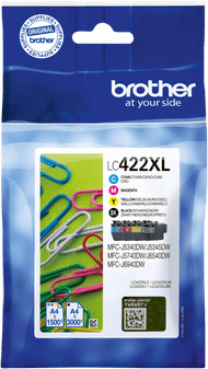 Brother LC-422XL Cartridge Combo Pack