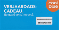 Cadeaubon Verjaardag 100 euro (Nederlandse versie)