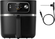 Philips Airfryer XXL Connected HD9880/90 + Meat Thermometer