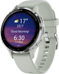 Garmin Venu 3S Silver/Green